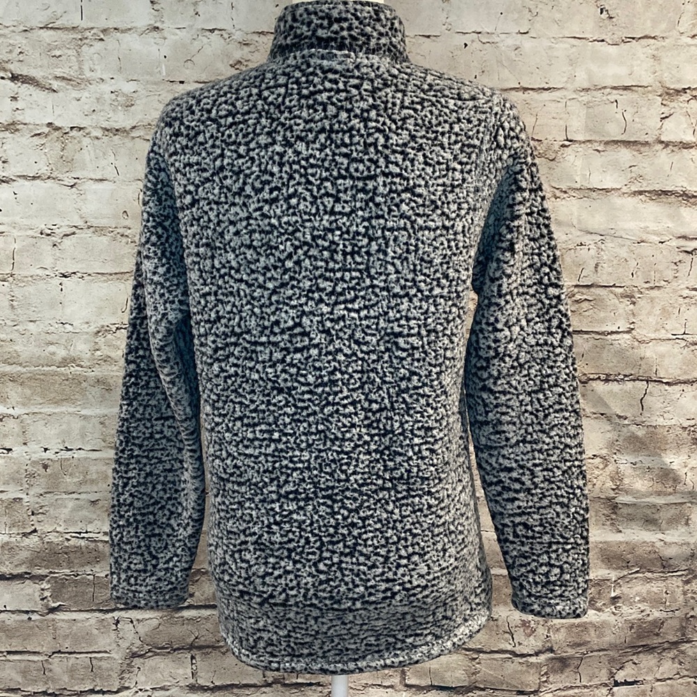 J. America Black and White Quarter Zip - Picture 2 of 8